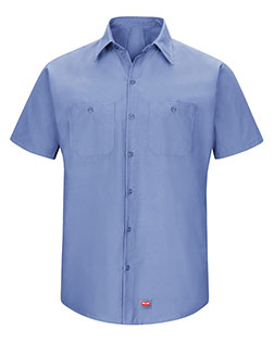 Red Kap SX20L Men Mimix™ Short Sleeve Workshirt - Long Sizes at GotApparel