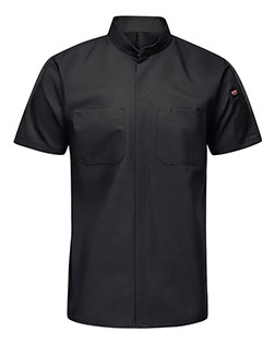 Red Kap SX46 Men's Mimix™ Pro+ Short Sleeve Work Shirt With OilBlok at GotApparel