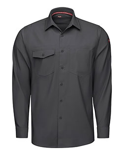 Red Kap TSM4 Men's Cooling Long Sleeve Work Shirt at GotApparel
