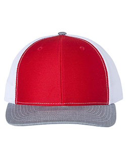Red/ White/ Heather Grey product color
