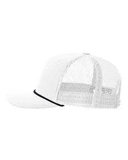 Richardson 112FPR Five-Panel Trucker with Rope Cap at GotApparel
