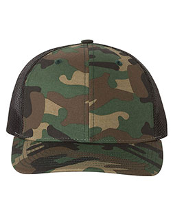 Richardson 112P Unisex Patterned Snapback Trucker Cap at GotApparel