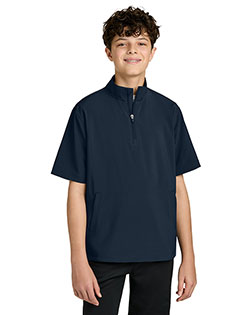 Richardson RY7400SSQ Youth Barrage Wind Shirt at GotApparel