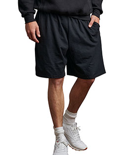 Russell Athletic 25843M  Basic Cotton Pocket Shorts at GotApparel