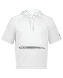 Russell Athletic R24TFM  Legend Short Sleeve Tech Fleece Hoodie at GotApparel