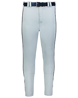 Russell Athletic R62LGB Youth Baseline Tapered Leg Piped Baseball Pant at GotApparel