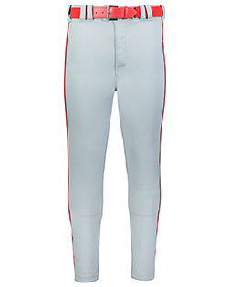 Russell Athletic R62LGB Youth Baseline Tapered Leg Piped Baseball Pant at GotApparel