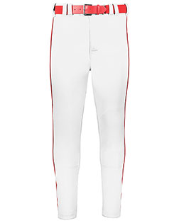 Russell Athletic R62LGB Youth Baseline Tapered Leg Piped Baseball Pant at GotApparel