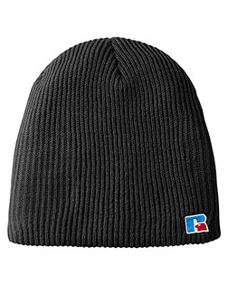 Russell Athletic UB89UHB Core R Patch Beanie at GotApparel