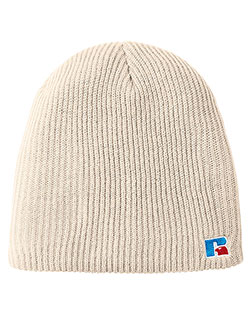 Russell Athletic UB89UHB  Core R Patch Beanie at GotApparel