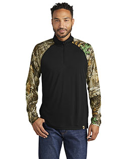 Russell Outdoors Realtree Colorblock Performance 1/4-Zip RU152 at GotApparel