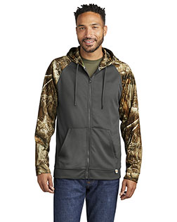 Russell Outdoors Realtree Performance Colorblock Full-Zip Hoodie RU452 at GotApparel