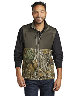 Russell Outdoors Realtree Atlas Colorblock Soft Shell Vest RU604 at GotApparel