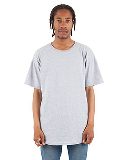 Shaka Wear SHCLT Unisex Curved Hem Long T-Shirt at GotApparel