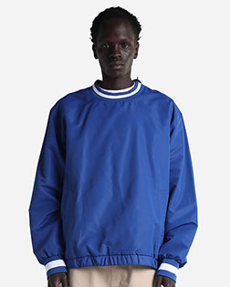 Shaka Wear SHCNW Unisex Crewneck Windbreaker at GotApparel