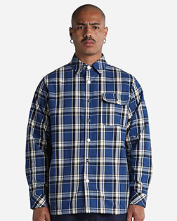 Shaka Wear SHPJK Unisex Plaid Jacket 2.0 at GotApparel