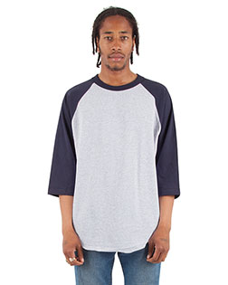 Shaka Wear SHRAG Men 6 Oz., 3/4-Sleeve Raglan T-Shirt at GotApparel