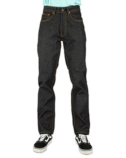 Shaka Wear Drop Ship SHRDJ Men 12 Oz., Raw Denim Straight-Leg Jean Pant at GotApparel