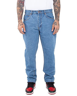 Shaka Wear Drop Ship SHRDJ Men 12 Oz., Raw Denim Straight-Leg Jean Pant at GotApparel