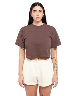 Shaka Wear SHGDC Ladies' Garment Dye Crop T-Shirt at GotApparel