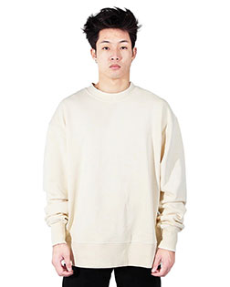 Shaka Wear SHGFC Men's Los Angeles Garment Dyed Crewneck at GotApparel