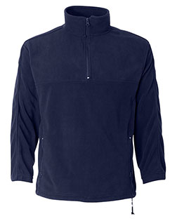 Sierra Pacific 3351 Unisex Microfleece Quarter-Zip Pullover at GotApparel