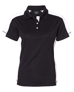 Sierra Pacific 5465 Women 's Colorblocked Moisture Free Mesh Polo at GotApparel