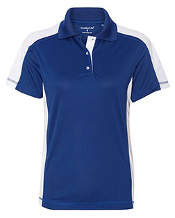 Sierra Pacific 5465 Women 's Colorblocked Moisture Free Mesh Polo at GotApparel