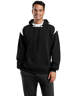 Sport-Tek® F264 Men Pullover Hooded Sweatshirt With Contrast Color at GotApparel