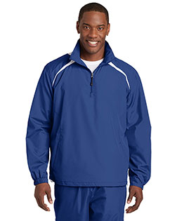 Sport-Tek JST75 Men 1/4-Zip Wind Shirt at GotApparel