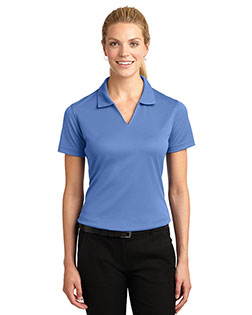 Sport-Tek L469 Women Dri Mesh V-Neck Polo at GotApparel