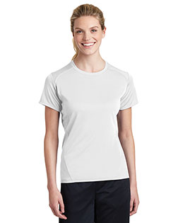 Sport-Tek L473 Women Dry Zone Raglan Accent T-Shirt at GotApparel