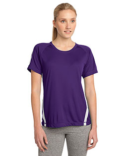 Sport-Tek® LST351 Women Colorblock PosiCharge® Competitor Tee at GotApparel