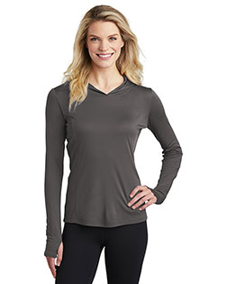 Sport-Tek LST358 Women 3.8 oz Competitor Hooded Pullover at GotApparel