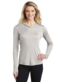 Sport-Tek LST358 Women 3.8 oz Competitor Hooded Pullover at GotApparel