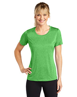 Sport-Tek® LST360 Women Heather Contender Scoop Neck Tee at GotApparel