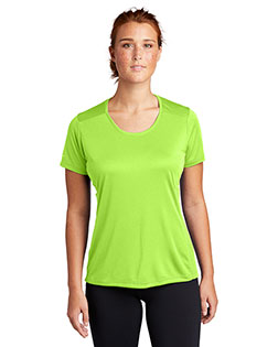 Sport-Tek® LST380 Women Posi-Charge Elevate Scoop Neck Tee at GotApparel