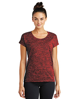 Sport-Tek® LST390 Women PosiCharge® Electric Heather Sporty Tee at GotApparel