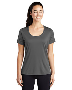 Sport-Tek LST420 Women Posi-UV ™ Pro Scoop Neck Tee at GotApparel
