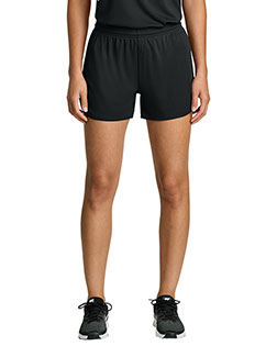 Sport-Tek LST447 ® Women's Club 3' Track Short at GotApparel
