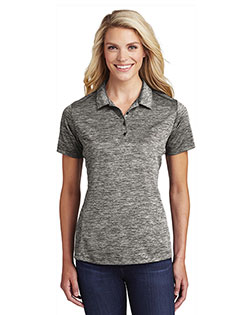 Sport-Tek® LST590 Women PosiCharge® Electric Heather Polo . Polo at GotApparel