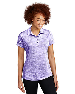 Sport-Tek® LST590 Women PosiCharge® Electric Heather Polo . Polo at GotApparel