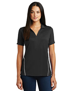 Sport-Tek® LST620 Women   Contrast PosiCharge®  Tough Polo at GotApparel