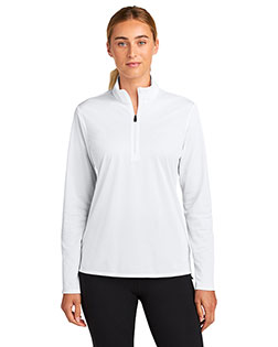 Sport-Tek LST672 ® Women's Micropique Sport-Wick ® 1/4-Zip at GotApparel