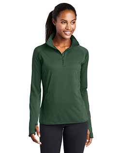 Sport-Tek® LST850 Women Sportwick Stretch 1/4-Zip Pullover at GotApparel