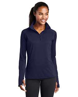 Sport-Tek® LST850 Women Sportwick Stretch 1/4-Zip Pullover at GotApparel
