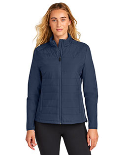 Sport-Tek LST940 ® Women's Teknical Hybrid Jacket at GotApparel