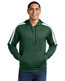 Sport-Tek ST255 Men's Sport-Wick Fleece United Pullover Hoodie at GotApparel