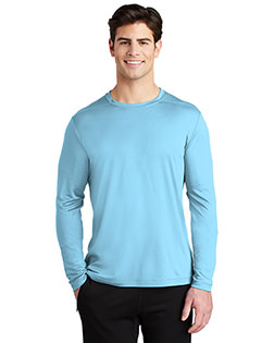 Sport-Tek ST420LS Men Posi-UV ™ Pro Long Sleeve Tee at GotApparel