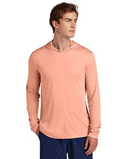 Sport-Tek ST420LSH Posi-UV Pro Long Sleeve Hoodie at GotApparel